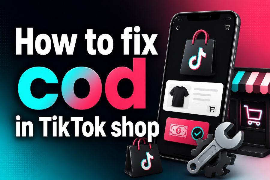 how to fix cod in tiktok shop